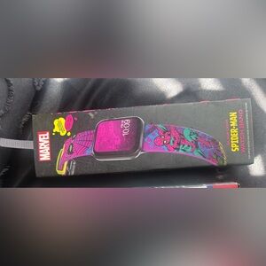 Marvel Spider-Man Watch Band - black light